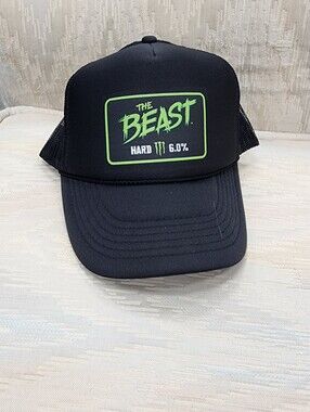 Monster Energy 'The Beast' Black & Green Trucker Hat